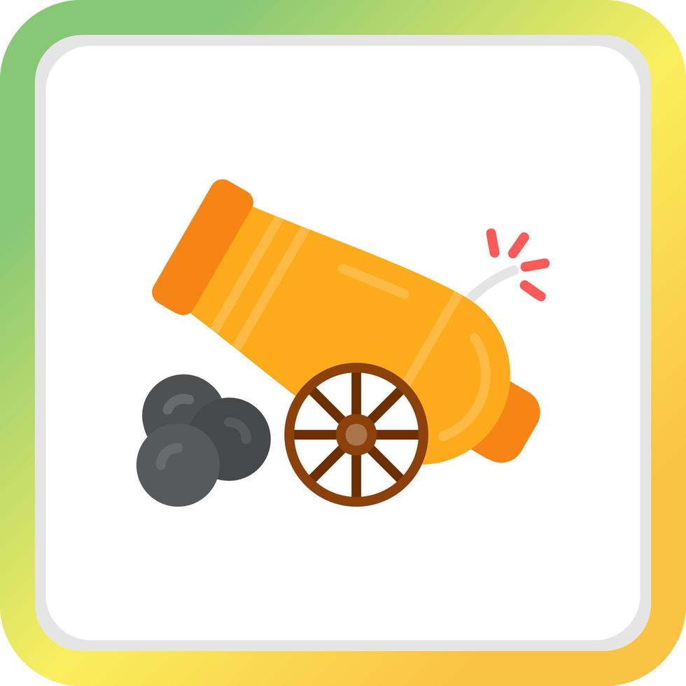 Cannon Creative Icon Design vector