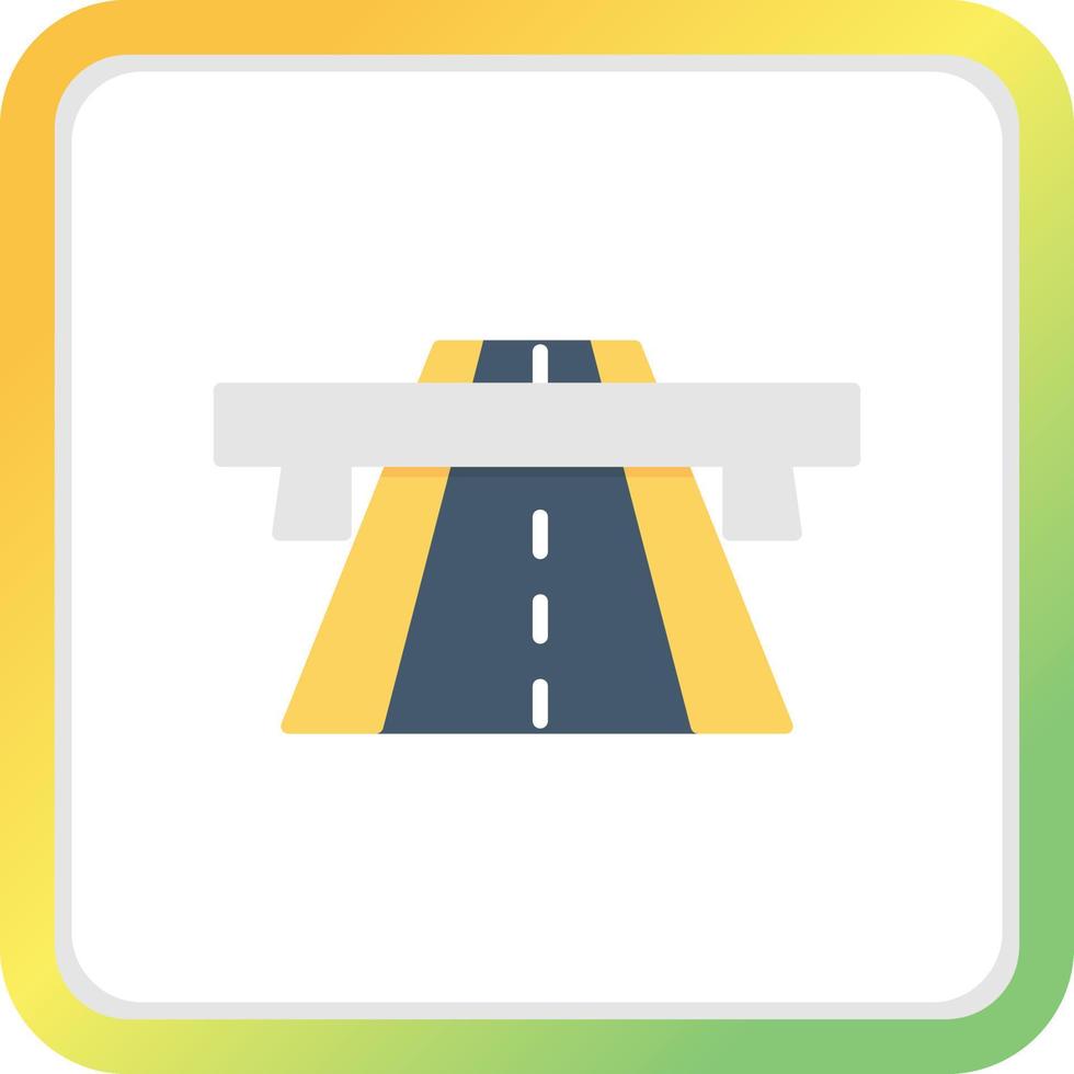 Road Creative Icon Design vector