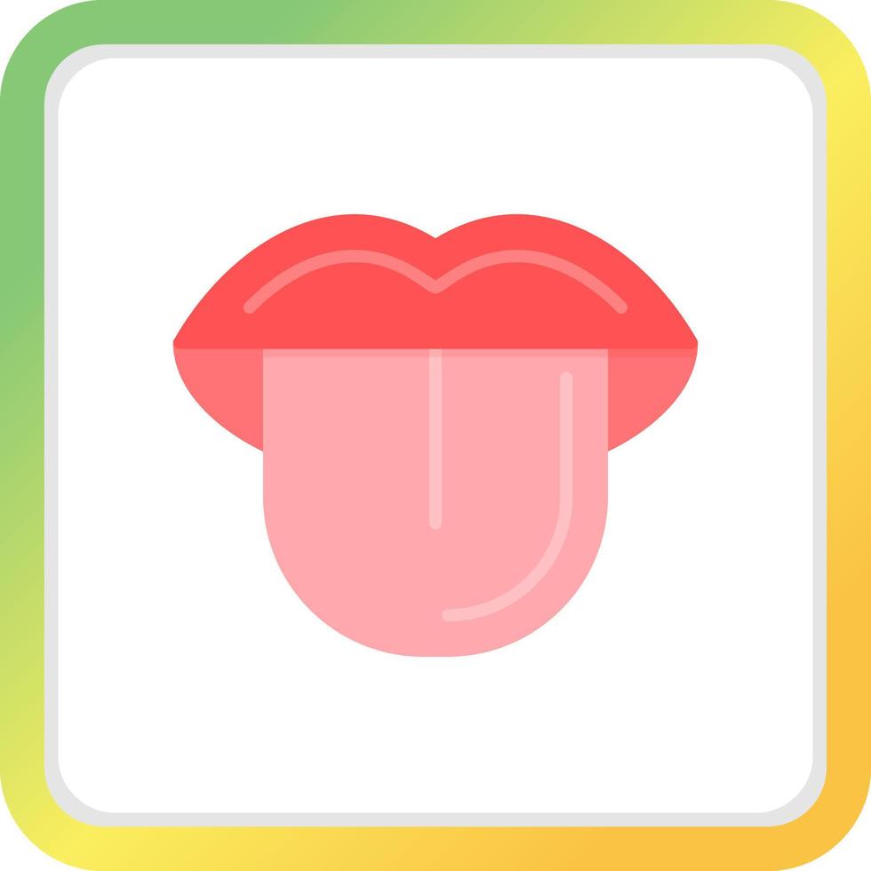 Tongue Creative Icon Design vector