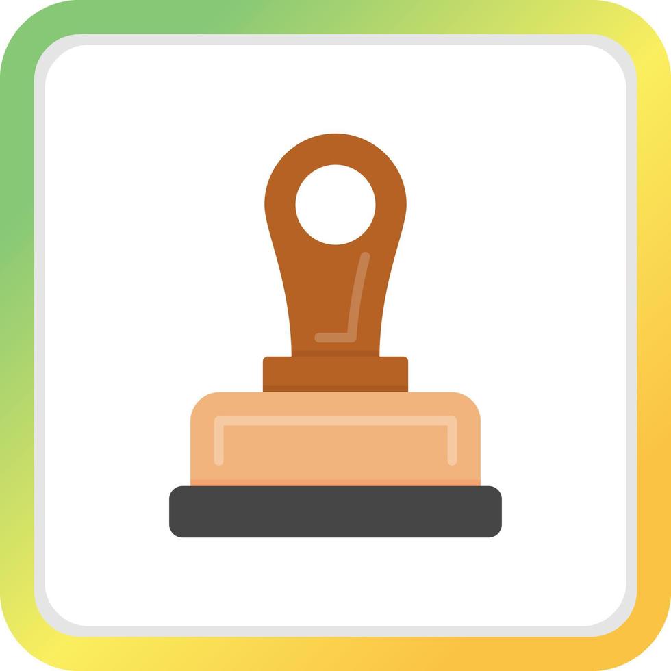 Stamp Creative Icon Design vector