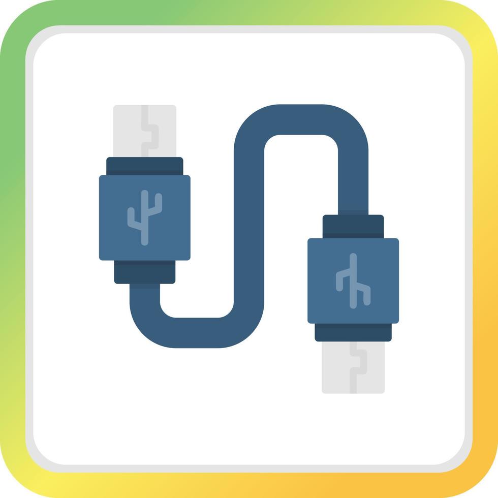 Usb Connection Creative Icon Design vector