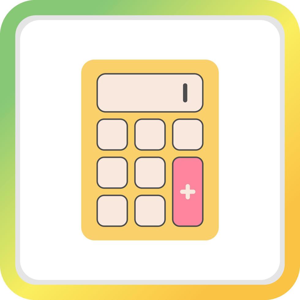 Calculator Creative Icon Design vector