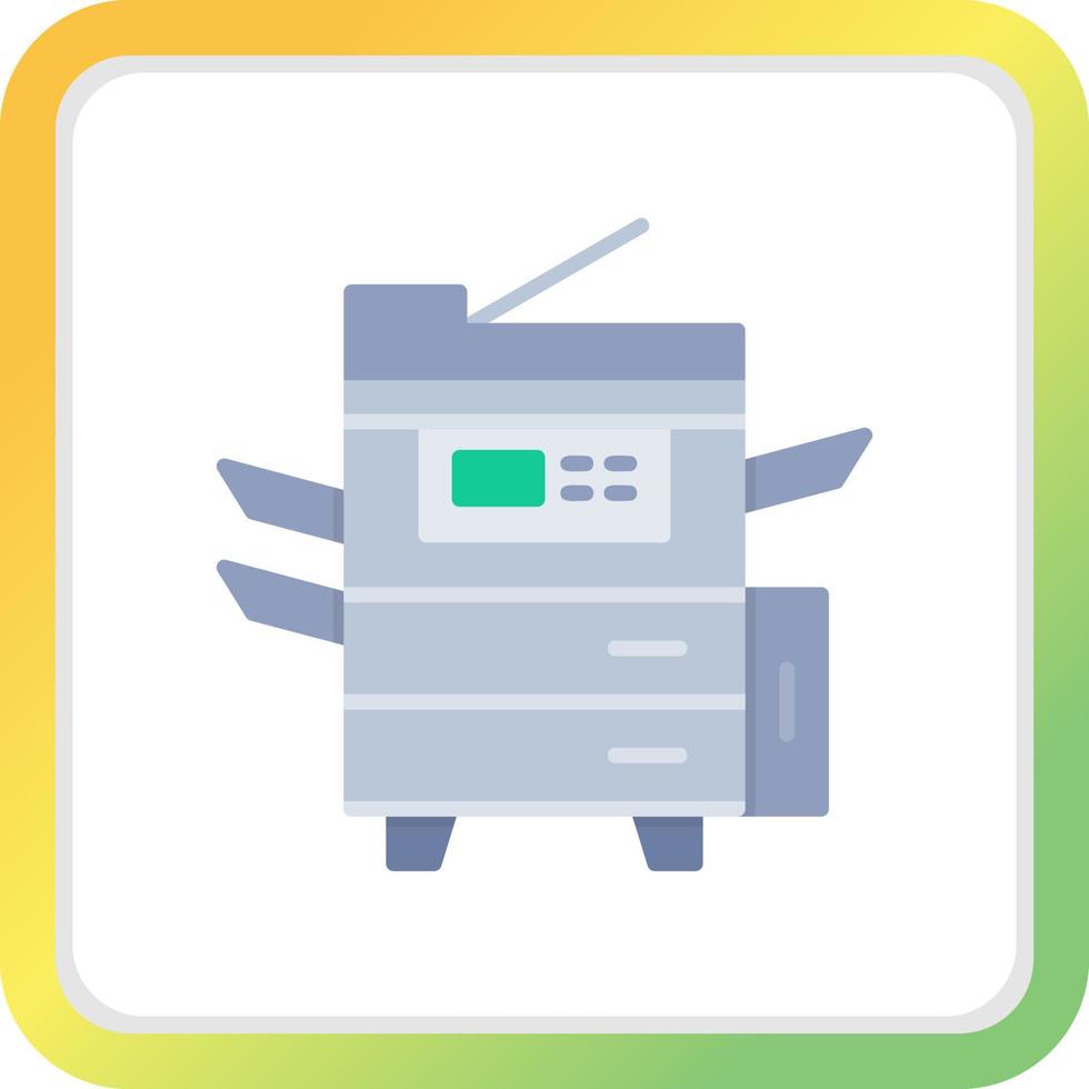 Photocopier Creative Icon Design vector