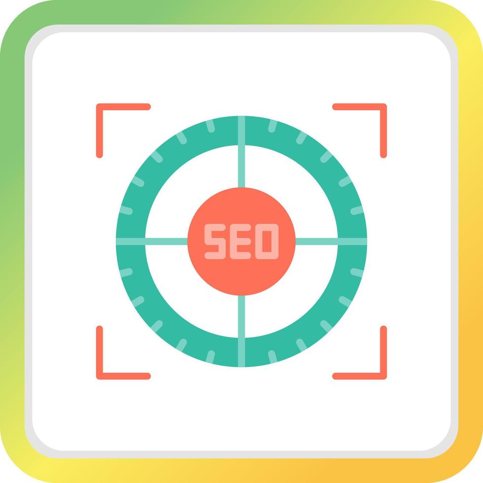 diseño de icono creativo seo vector