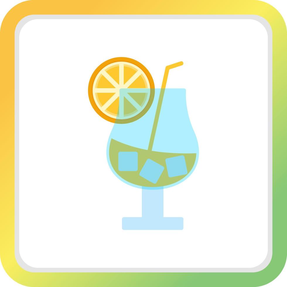 Martini Creative Icon Design vector