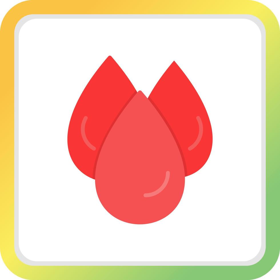 Blood Creative Icon Design vector
