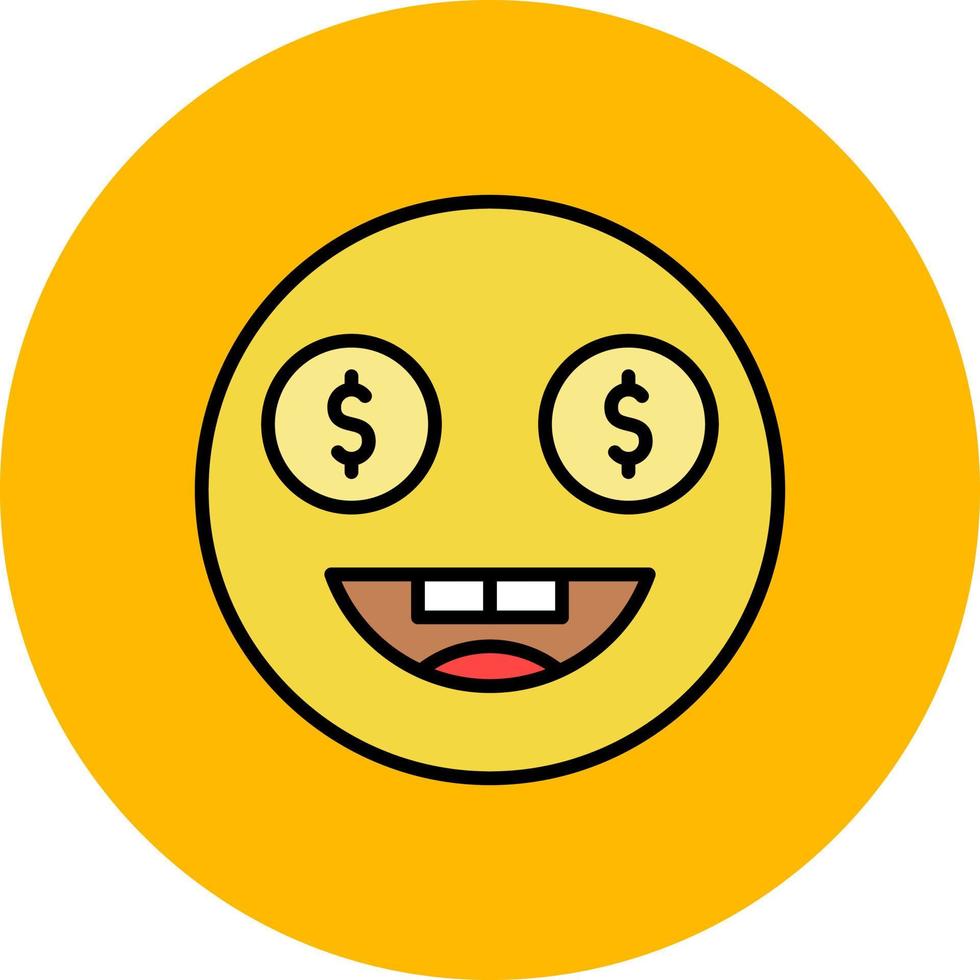 Greedy Creative Icon Design vector