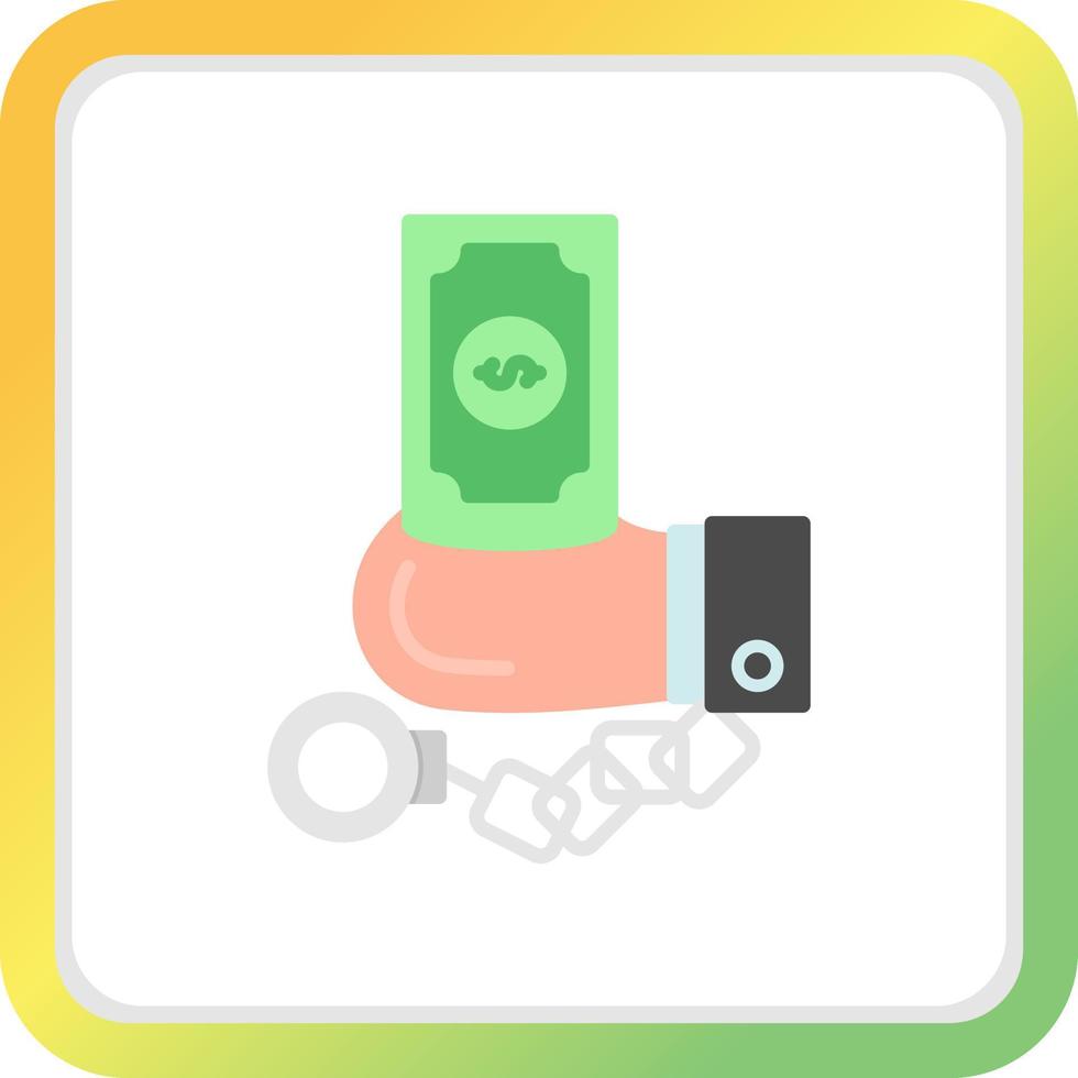 Corruption Creative Icon Design vector