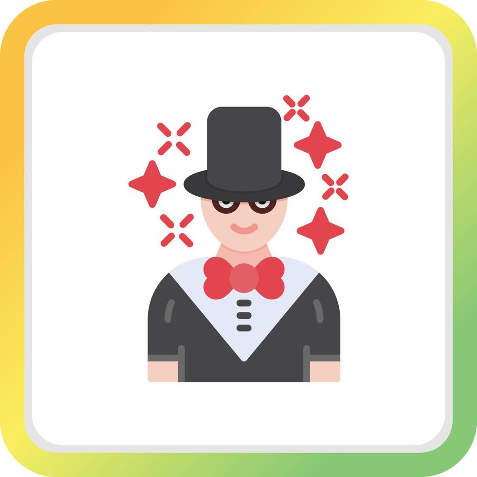 Magician Creative Icon Design vector