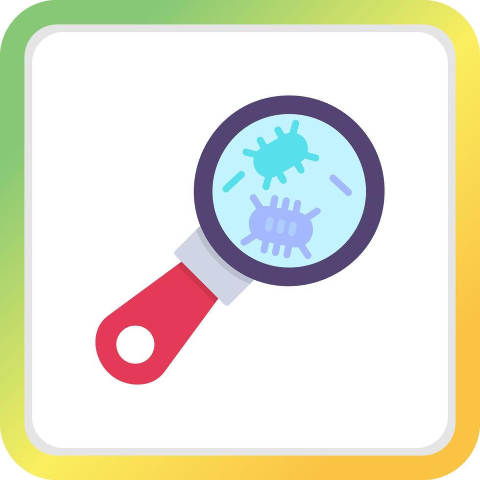 Microbiology Creative Icon Design vector