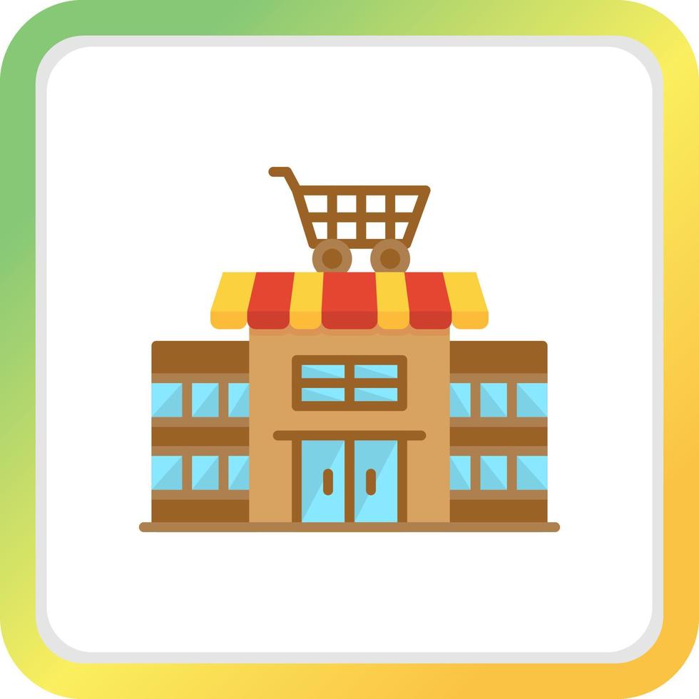Supermarket Creative Icon Design vector