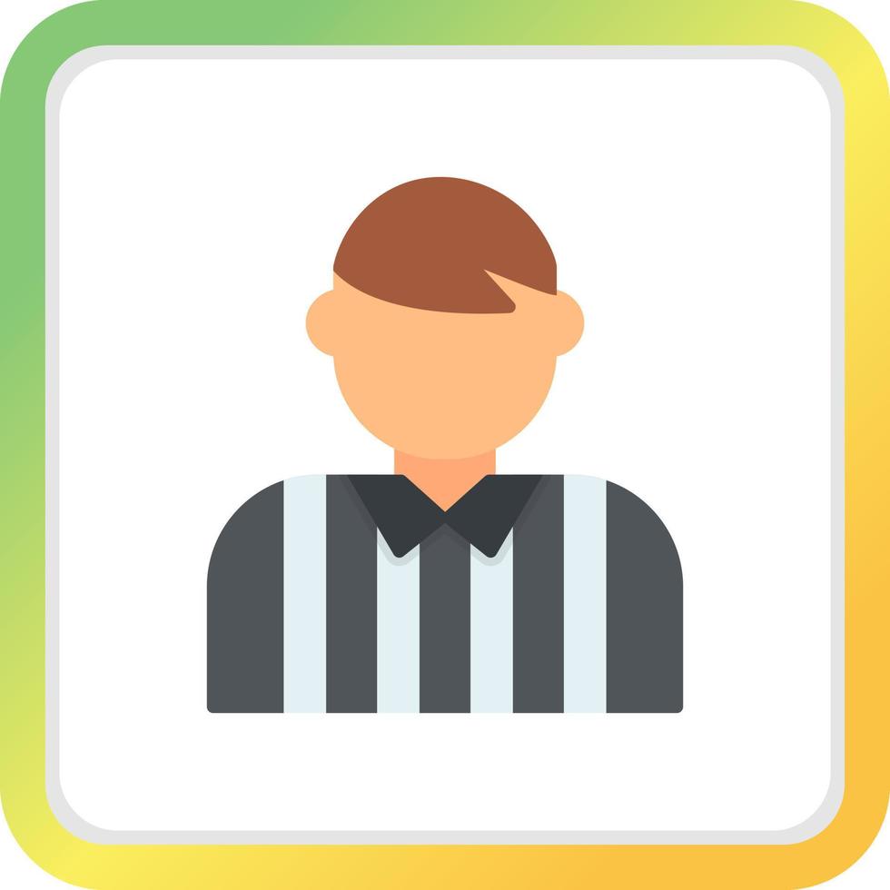 Referee Creative Icon Design vector