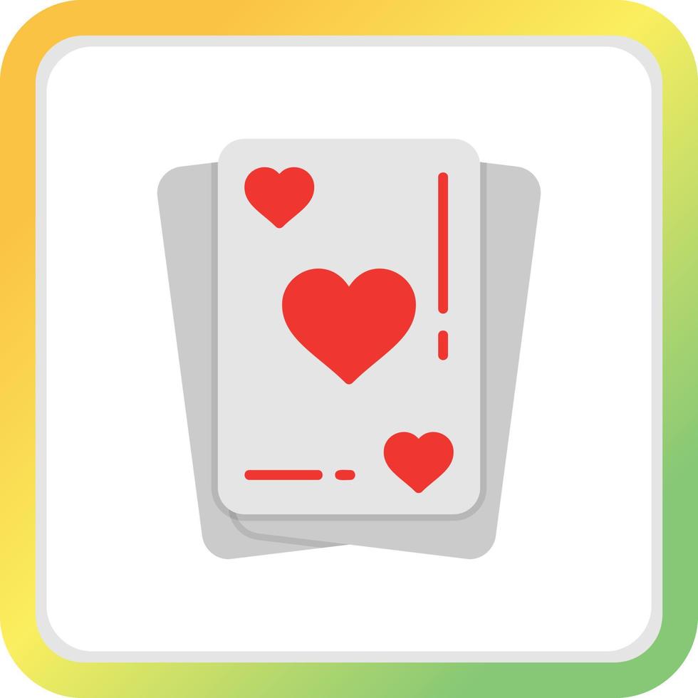 Playing Cards Creative Icon Design vector