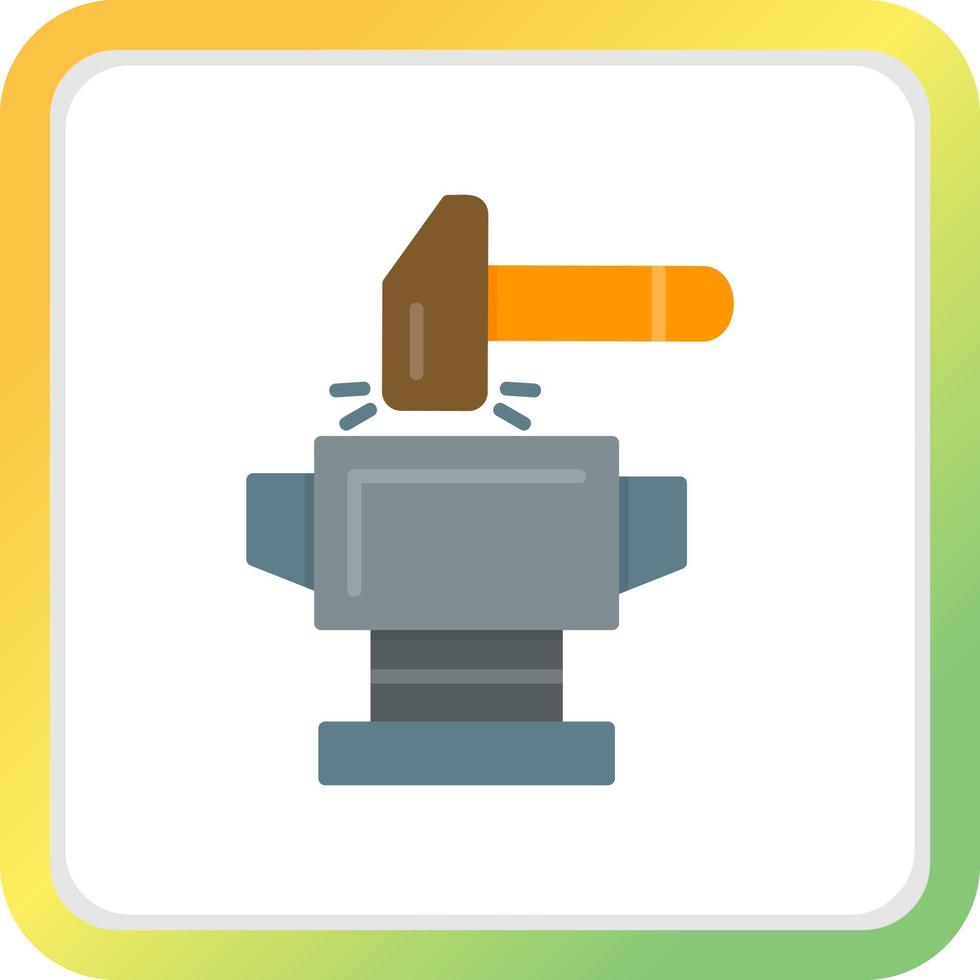 Blacksmith Creative Icon Design vector