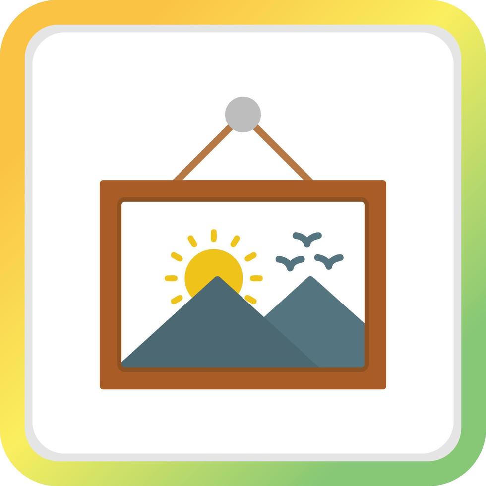 Photo Frame Creative Icon Design vector