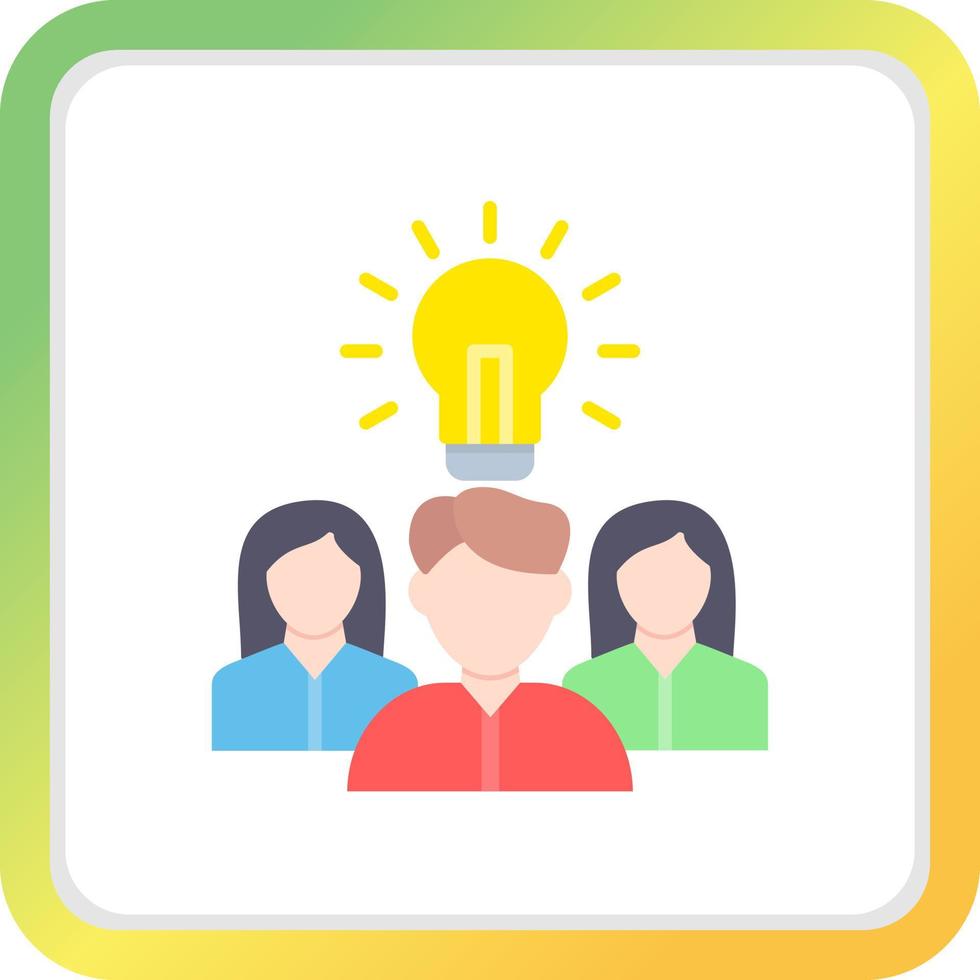 Teamwork Creative Icon Design vector