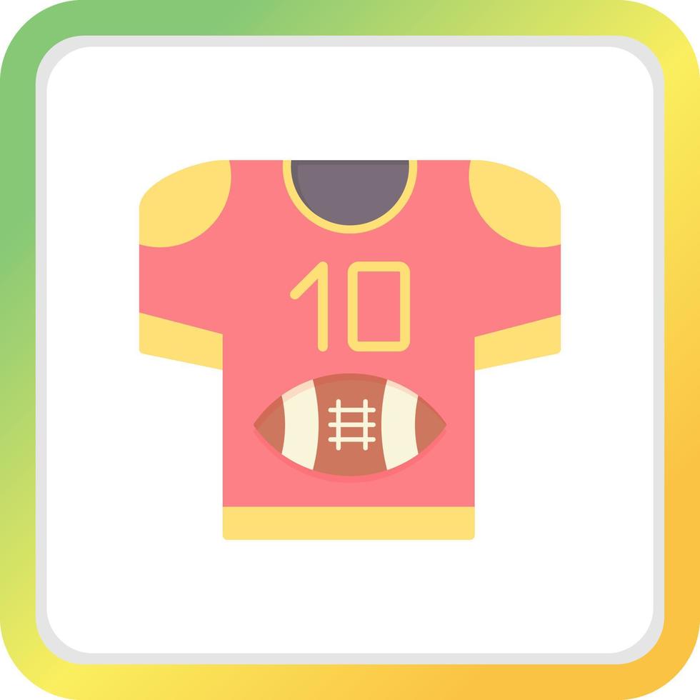 American Football Creative Icon Design vector