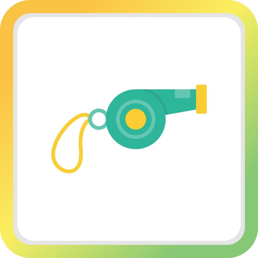 Whistle Creative Icon Design vector