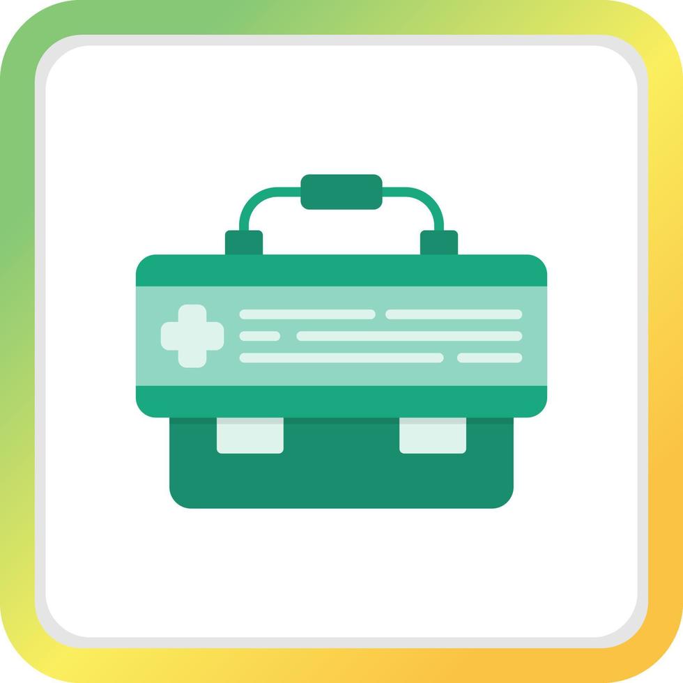 First Aid Kit Creative Icon Design vector