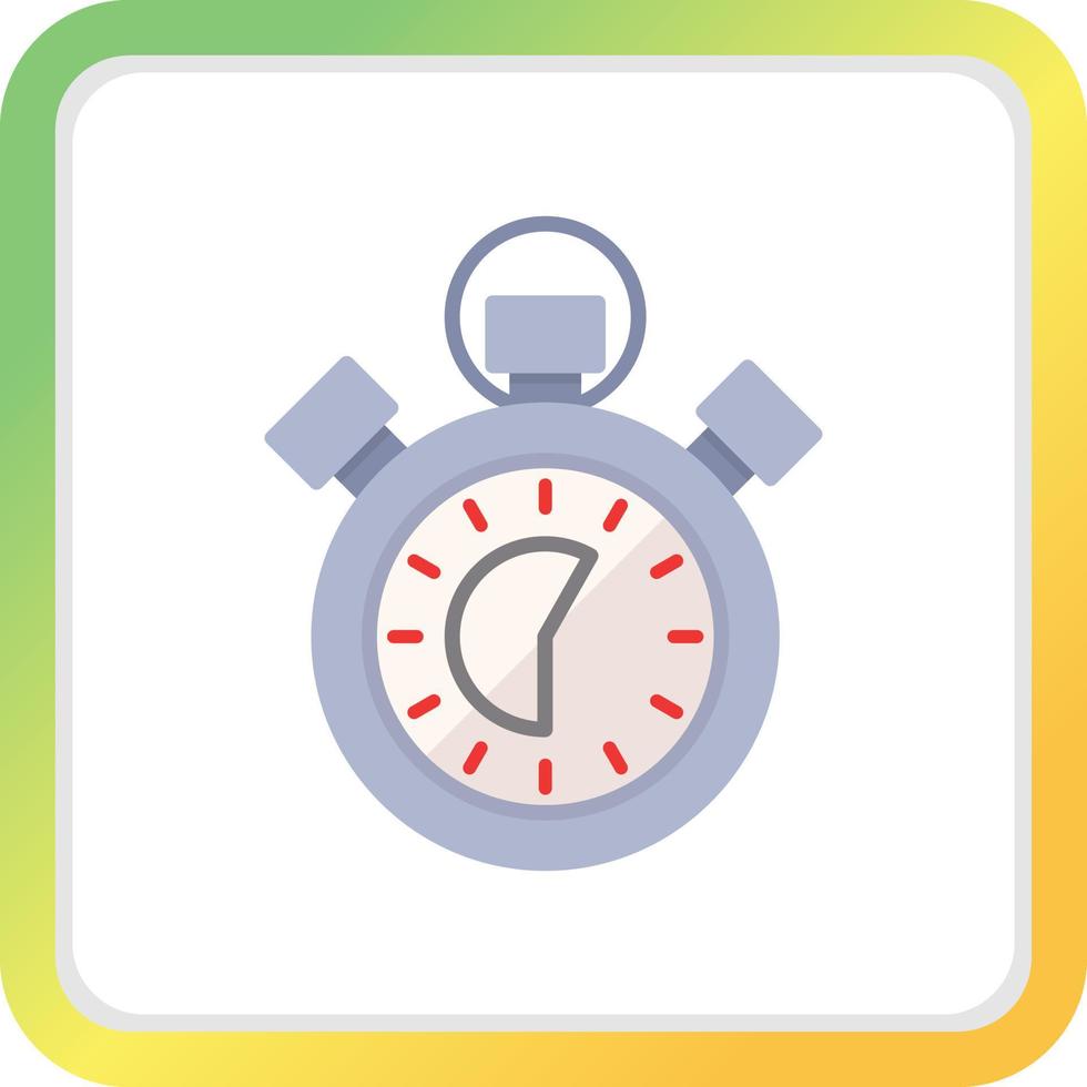 Stopwatch Creative Icon Design vector