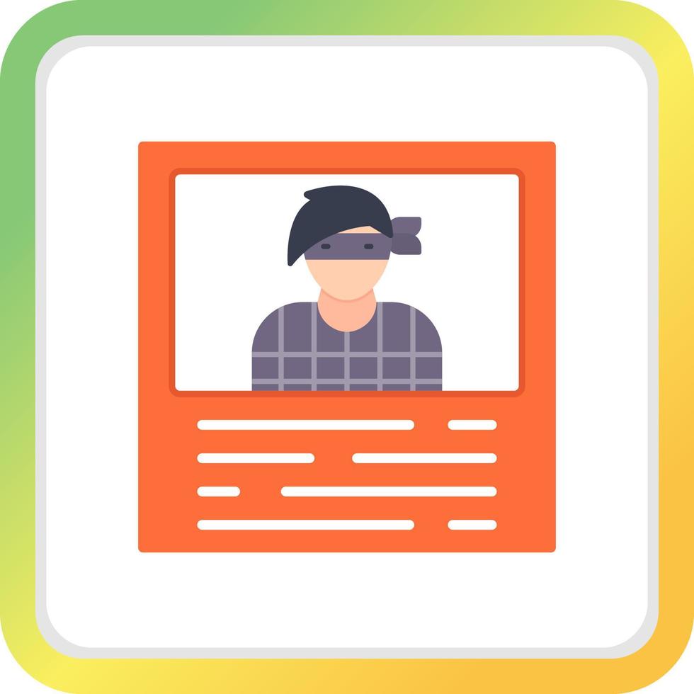 Wanted Creative Icon Design vector