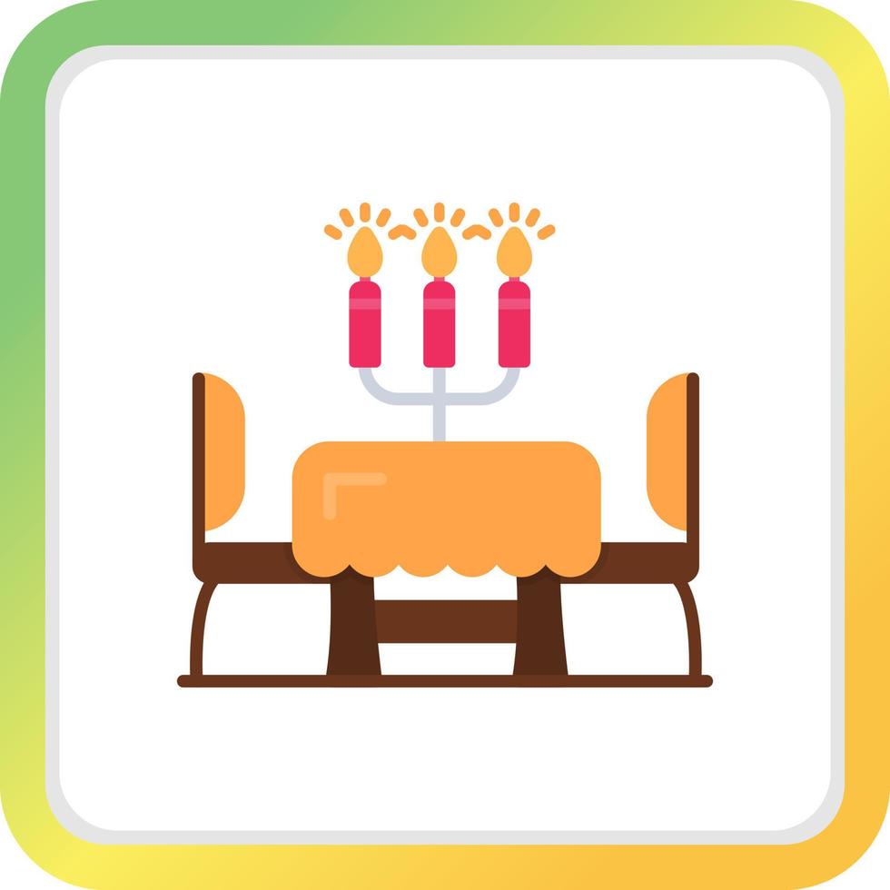 Dinner Creative Icon Design vector