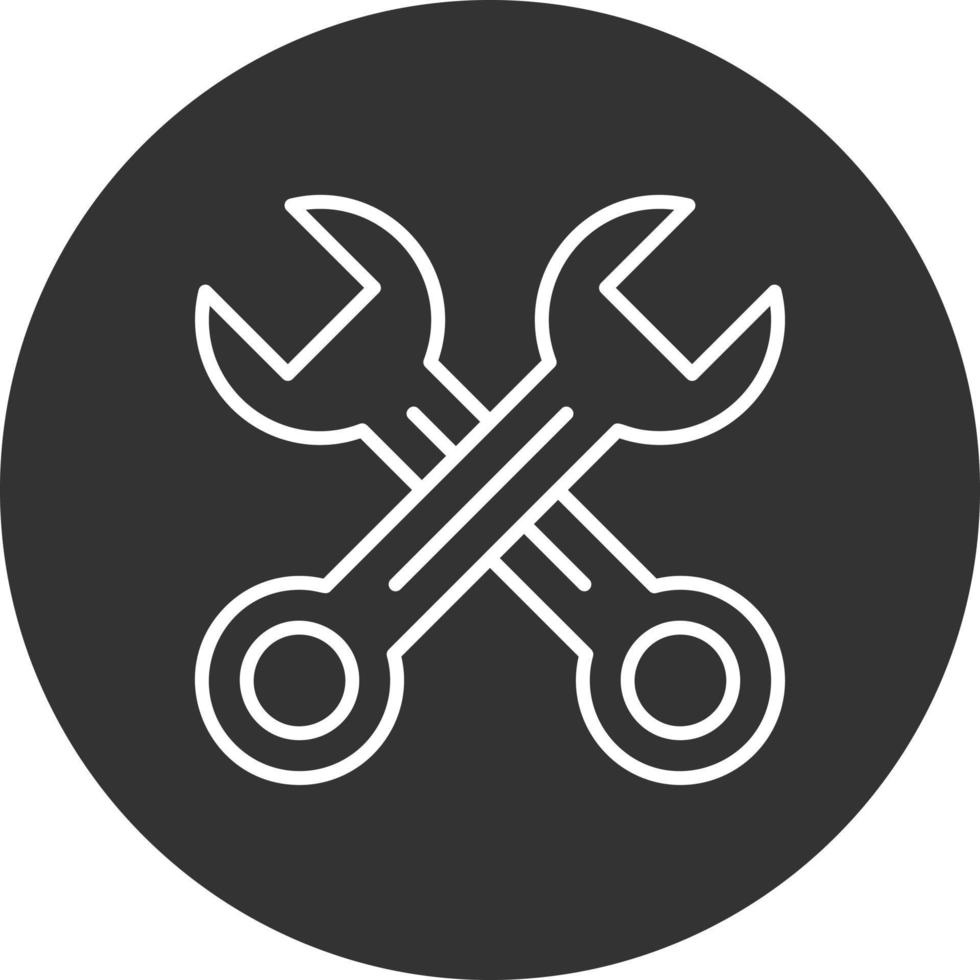 Key Mechanic Creative Icon Design vector