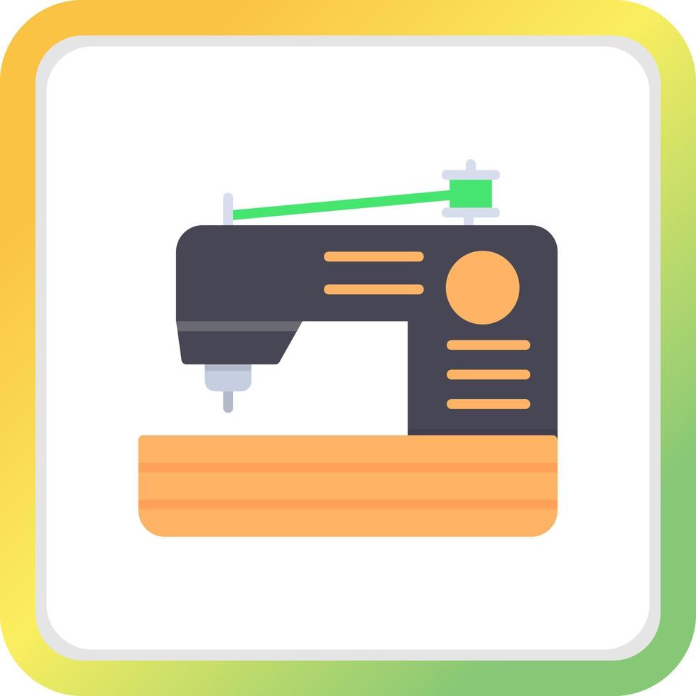 Sewing Machine Creative Icon Design vector