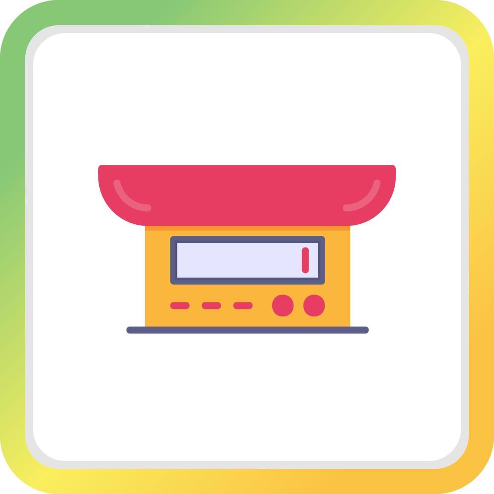 Baby Weight Creative Icon Design vector