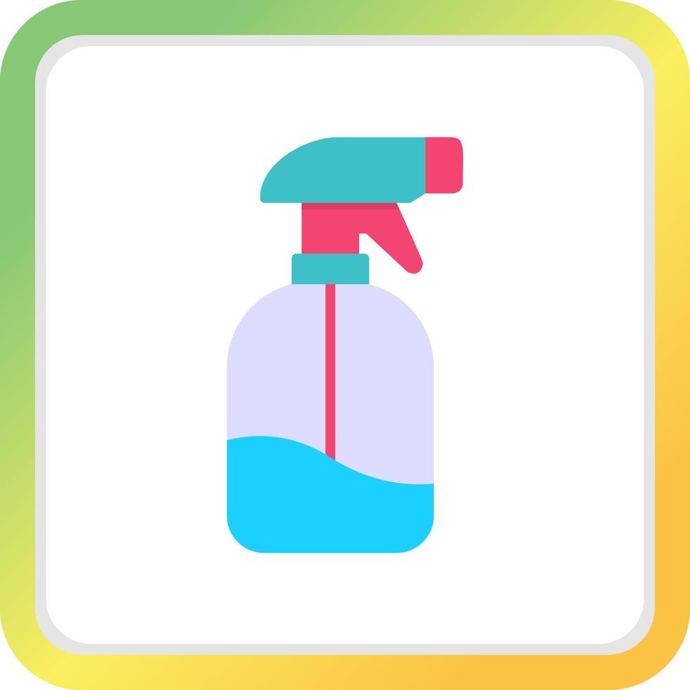 Spray Bottle Creative Icon Design vector