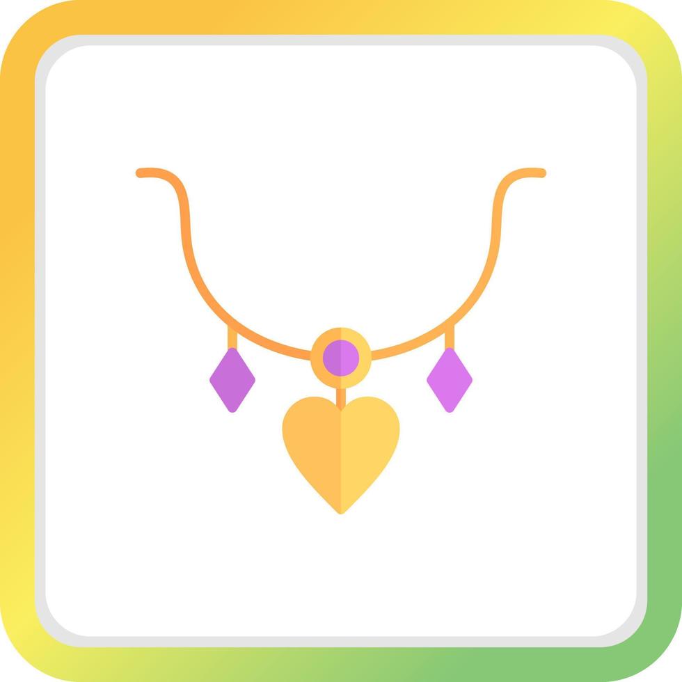 Necklace Creative Icon Design vector
