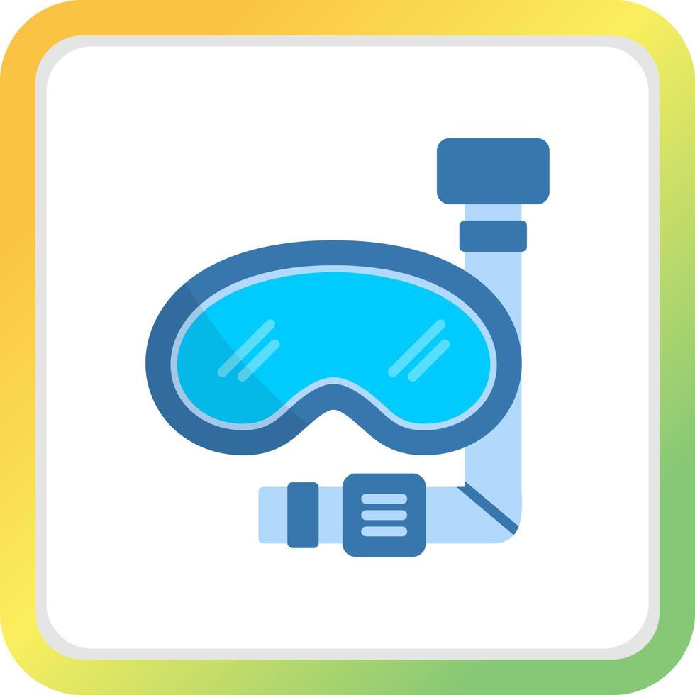 Scuba Dive Creative Icon Design vector