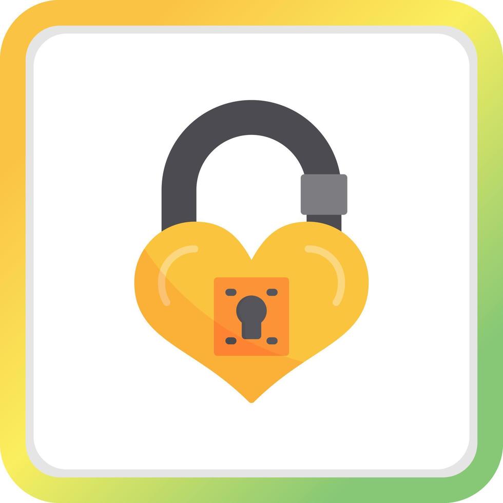 Padlock Creative Icon Design vector