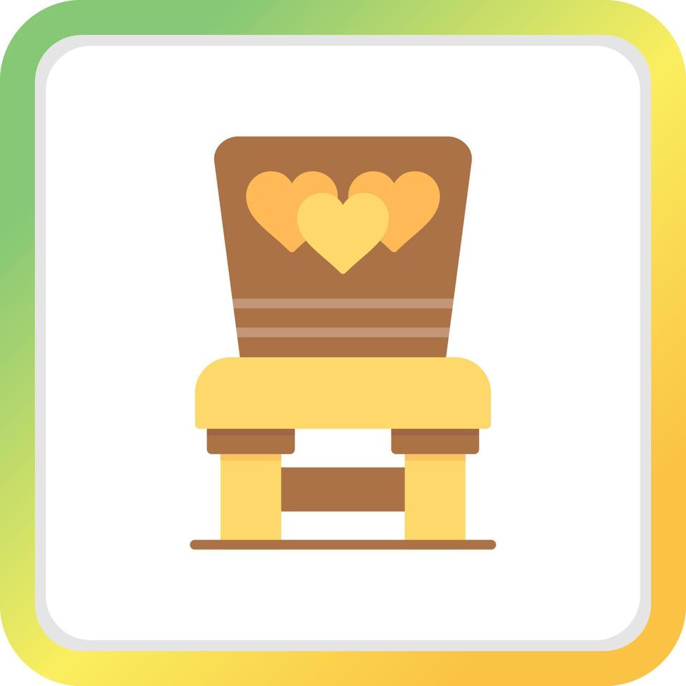 Chair Creative Icon Design vector