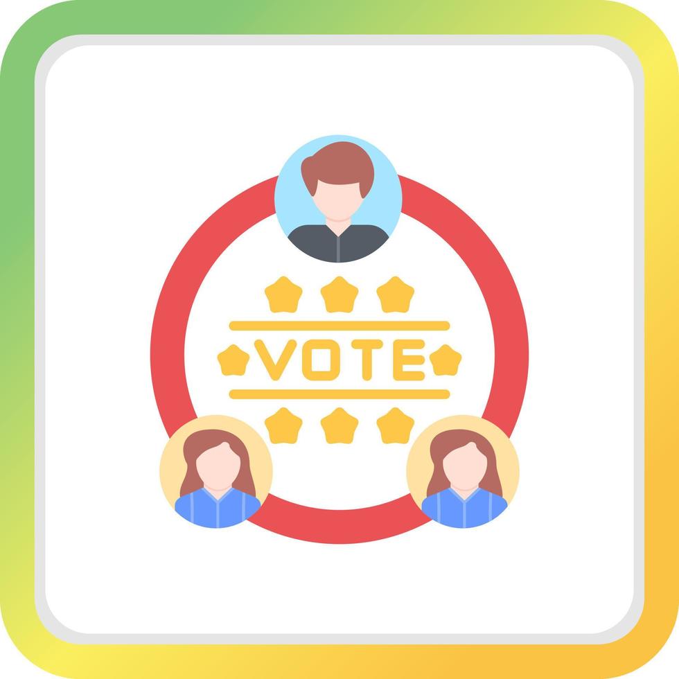 Elections Creative Icon Design vector