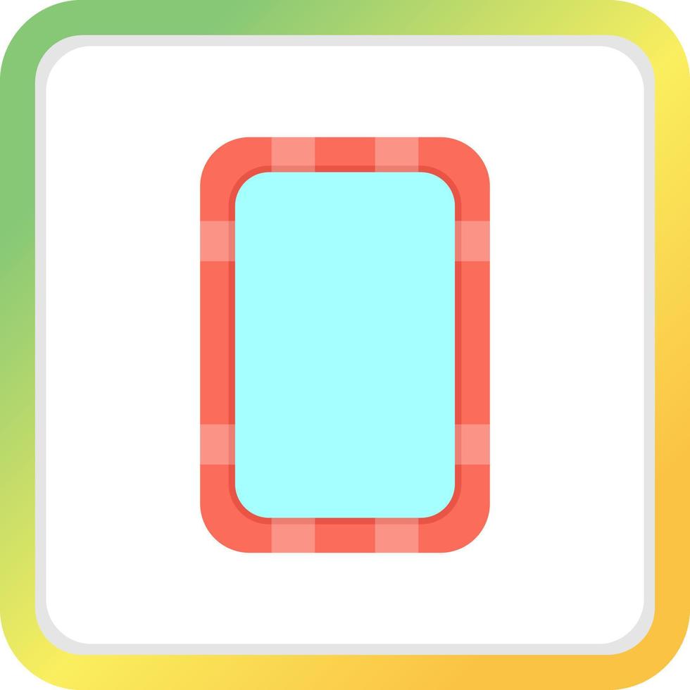 Mirror Creative Icon Design vector