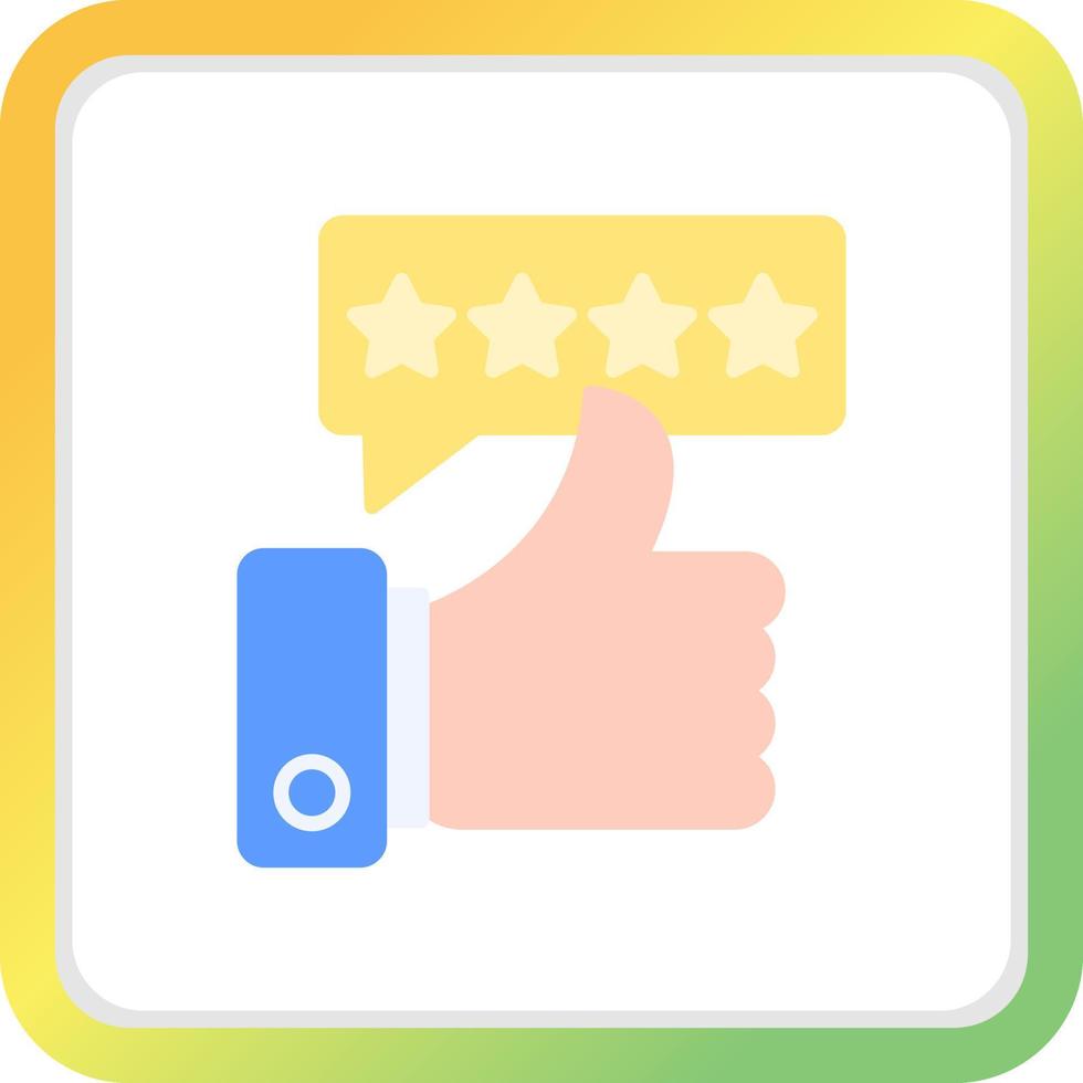 Review Creative Icon Design vector