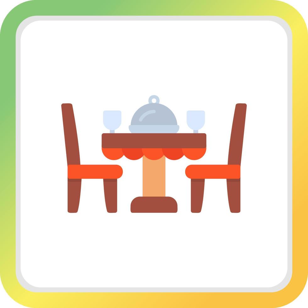 Dinner Creative Icon Design vector