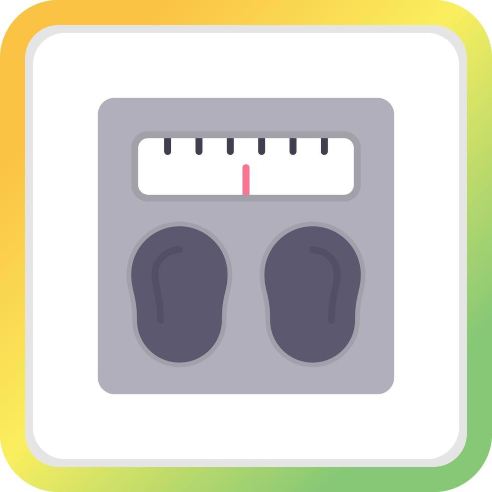 Weight Creative Icon Design vector