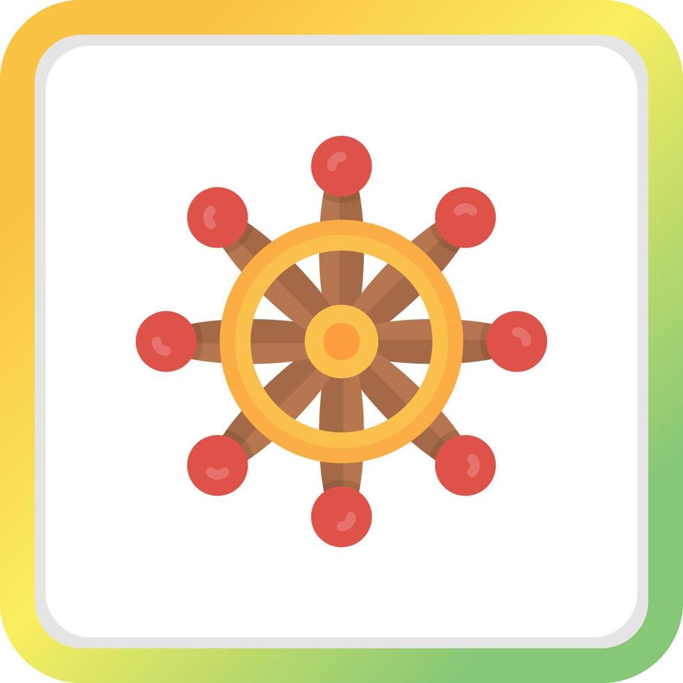 Rudder Creative Icon Design vector