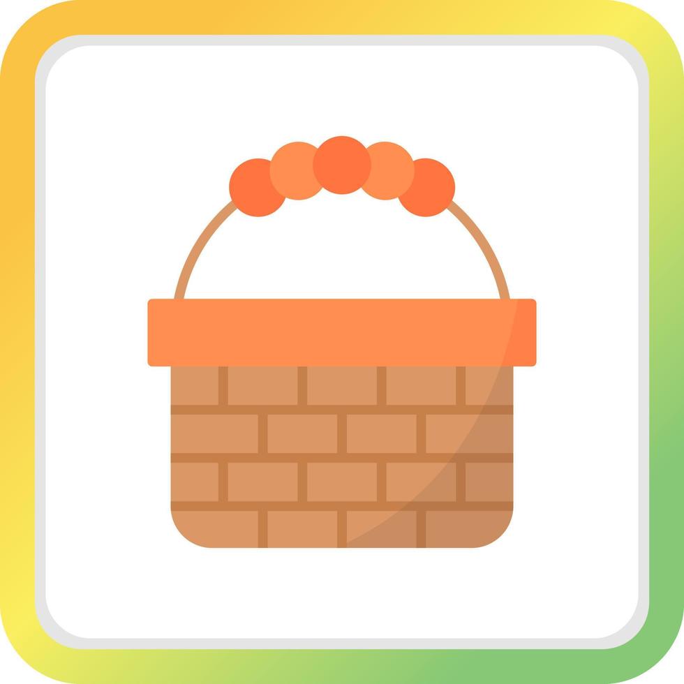 Basket Creative Icon Design vector