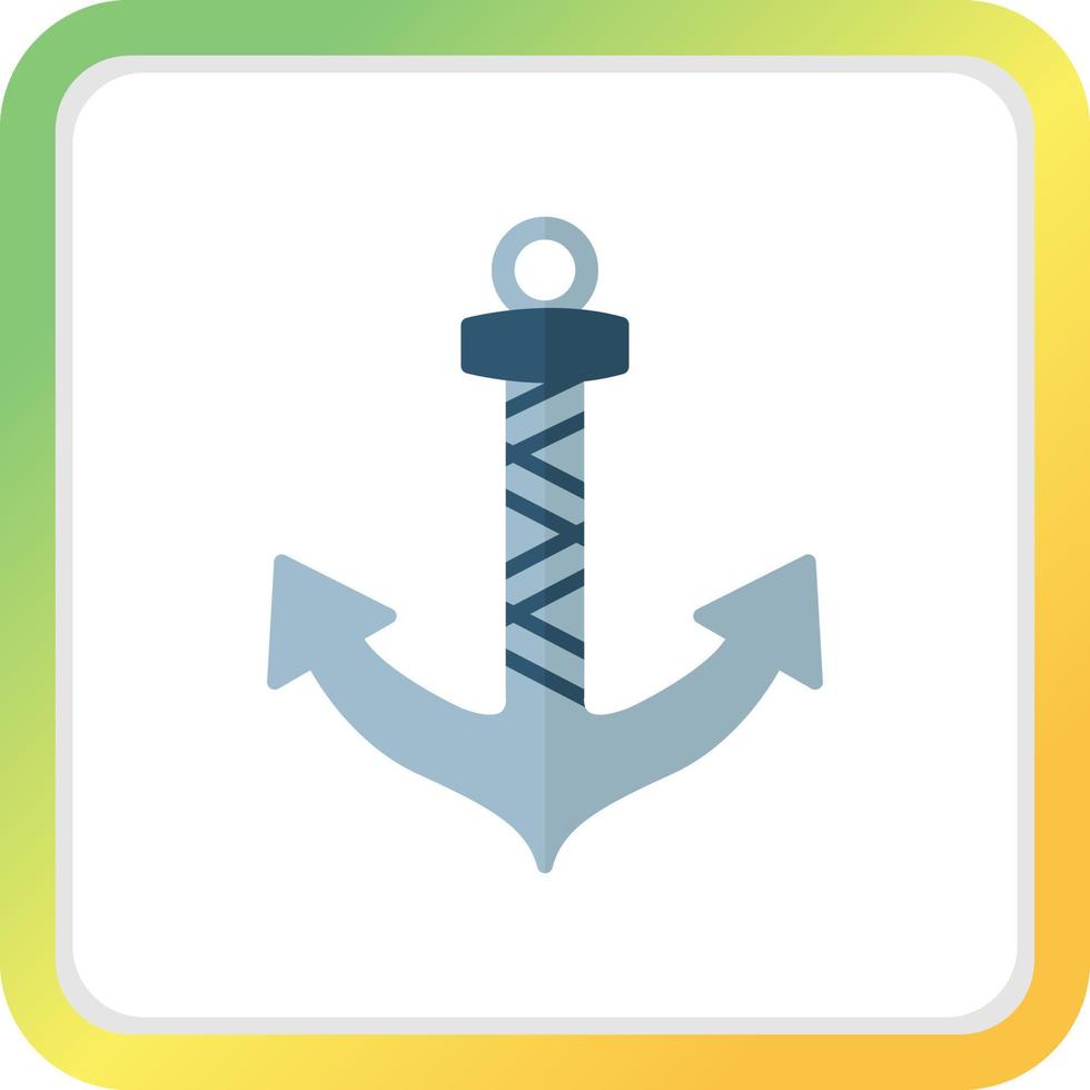 Anchor Creative Icon Design vector