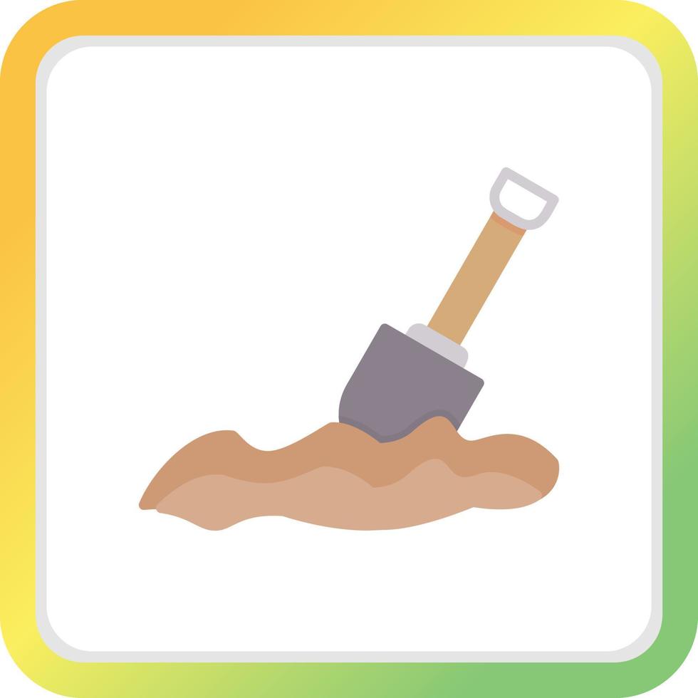 Digging Creative Icon Design vector