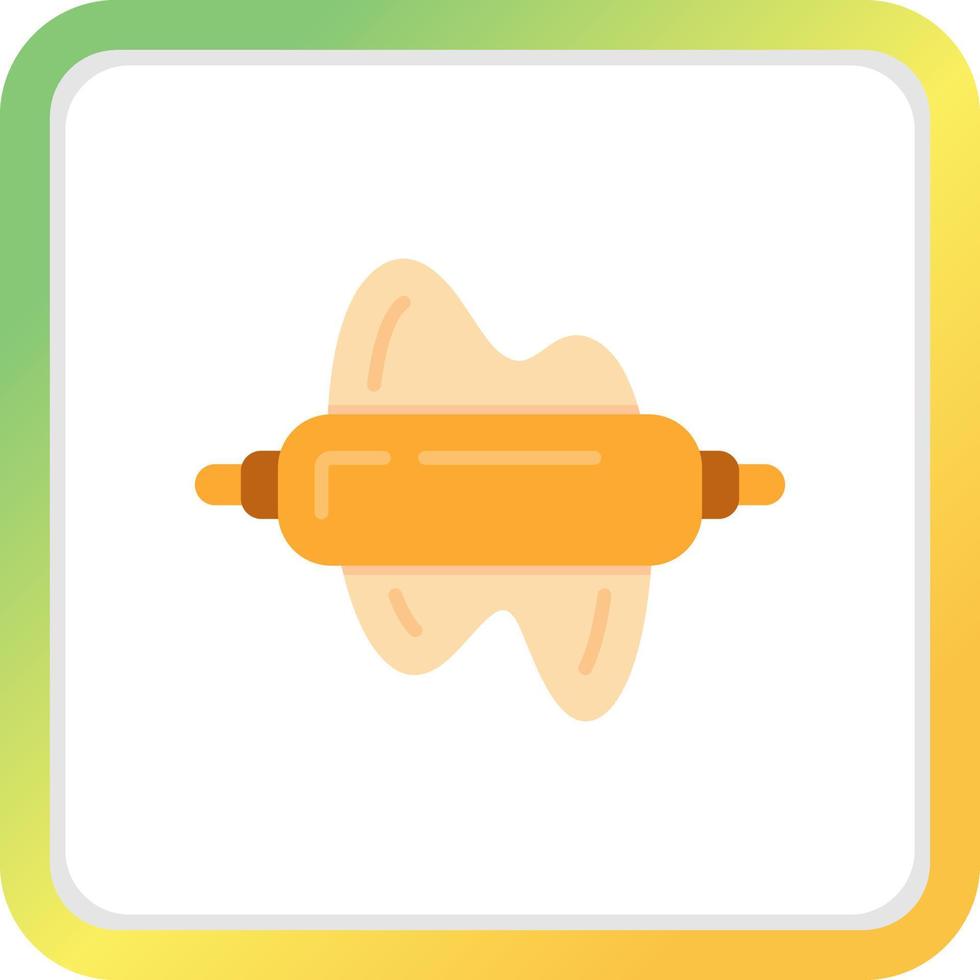 Rolling Pin Creative Icon Design vector