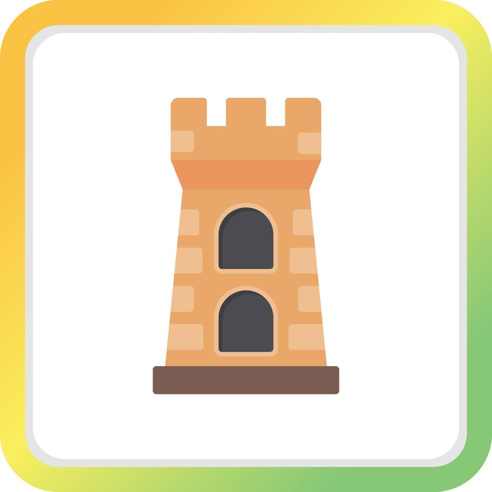 Tower Creative Icon Design vector