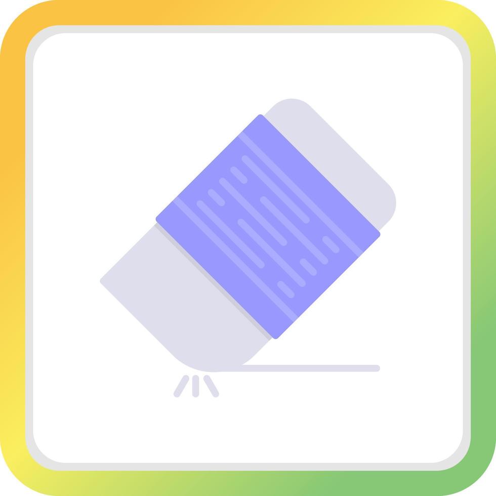 Eraser Creative Icon Design vector