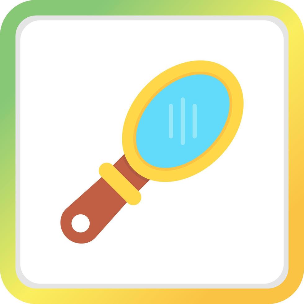 Mirror Creative Icon Design vector