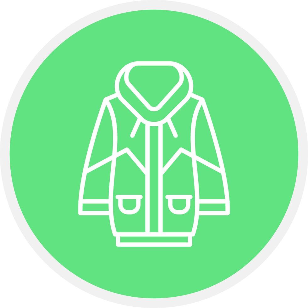 Jacket Creative Icon Design vector