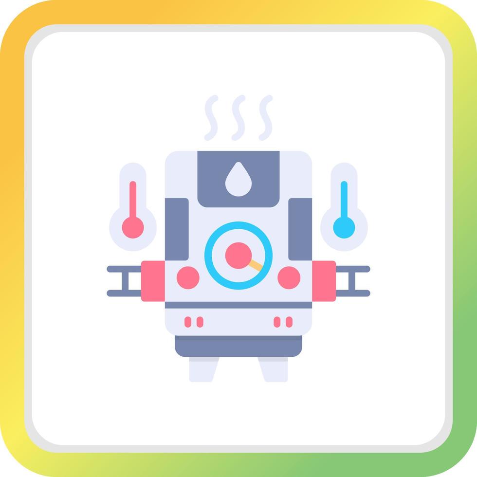 Water Heater Creative Icon Design vector