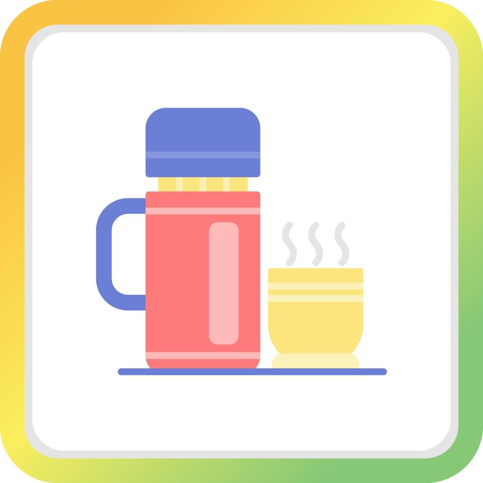 Thermos Creative Icon Design vector